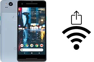 So generieren Sie einen QR-Code mit dem Wifi-Passwort auf einem Google Pixel 2