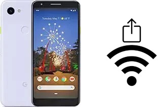 So generieren Sie einen QR-Code mit dem Wifi-Passwort auf einem Google Pixel 3a