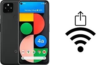 So generieren Sie einen QR-Code mit dem Wifi-Passwort auf einem Google Pixel 4a 5G