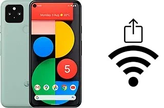 So generieren Sie einen QR-Code mit dem Wifi-Passwort auf einem Google Pixel 5