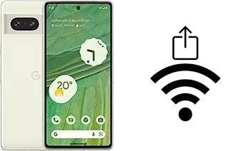 So generieren Sie einen QR-Code mit dem Wifi-Passwort auf einem Google Pixel 7