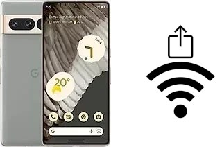 So generieren Sie einen QR-Code mit dem Wifi-Passwort auf einem Google Pixel 7 Pro