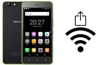 So generieren Sie einen QR-Code mit dem Wifi-Passwort auf einem HiSense C30 Lite