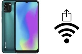 So generieren Sie einen QR-Code mit dem Wifi-Passwort auf einem HiSense e50 lite