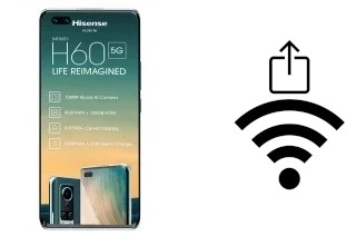 So generieren Sie einen QR-Code mit dem Wifi-Passwort auf einem HiSense H60 5G