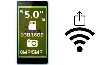 So generieren Sie einen QR-Code mit dem Wifi-Passwort auf einem HiSense I632M