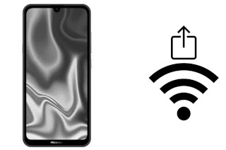 So generieren Sie einen QR-Code mit dem Wifi-Passwort auf einem HiSense Infinity E Max