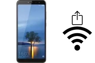 So generieren Sie einen QR-Code mit dem Wifi-Passwort auf einem HiSense Infinity H11 Lite