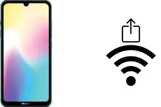 So generieren Sie einen QR-Code mit dem Wifi-Passwort auf einem HiSense Infinity H30 Lite