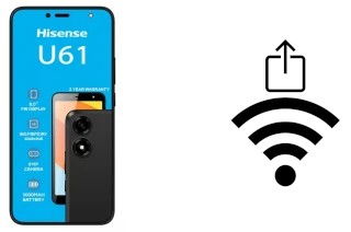 So generieren Sie einen QR-Code mit dem Wifi-Passwort auf einem HiSense U61