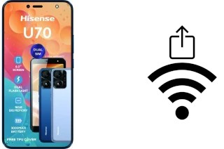 So generieren Sie einen QR-Code mit dem Wifi-Passwort auf einem HiSense U70