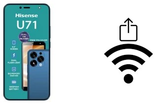 So generieren Sie einen QR-Code mit dem Wifi-Passwort auf einem HiSense U71