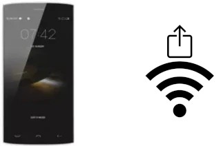 So generieren Sie einen QR-Code mit dem Wifi-Passwort auf einem HomTom HT7 Pro