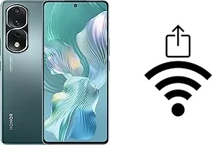 So generieren Sie einen QR-Code mit dem Wifi-Passwort auf einem Honor 80 Pro Flat