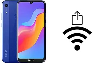 So generieren Sie einen QR-Code mit dem Wifi-Passwort auf einem Honor 8A 2020