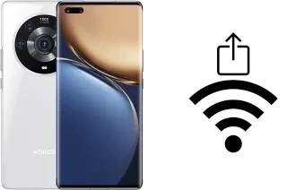 So generieren Sie einen QR-Code mit dem Wifi-Passwort auf einem Honor Magic3 Pro