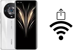 So generieren Sie einen QR-Code mit dem Wifi-Passwort auf einem Honor Magic4 Ultimate