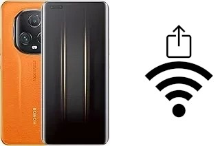 So generieren Sie einen QR-Code mit dem Wifi-Passwort auf einem Honor Magic5 Ultimate