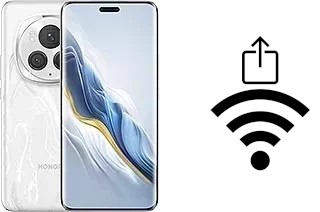 So generieren Sie einen QR-Code mit dem Wifi-Passwort auf einem Honor Magic6 Pro