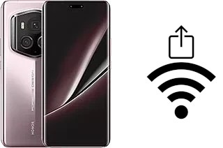 So generieren Sie einen QR-Code mit dem Wifi-Passwort auf einem Honor Magic6 RSR Porsche Design