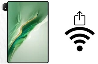 So generieren Sie einen QR-Code mit dem Wifi-Passwort auf einem Honor MagicPad 2 12.3