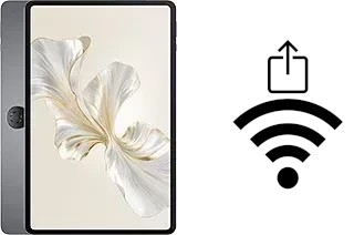 So generieren Sie einen QR-Code mit dem Wifi-Passwort auf einem Honor Pad 9