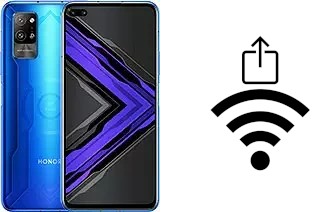 So generieren Sie einen QR-Code mit dem Wifi-Passwort auf einem Honor Play4 Pro