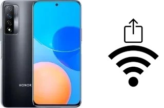 So generieren Sie einen QR-Code mit dem Wifi-Passwort auf einem Honor Play 5T Pro