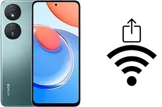 So generieren Sie einen QR-Code mit dem Wifi-Passwort auf einem Honor Play 8T