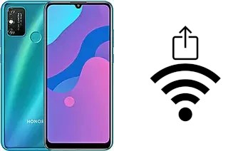 So generieren Sie einen QR-Code mit dem Wifi-Passwort auf einem Honor Play 9A