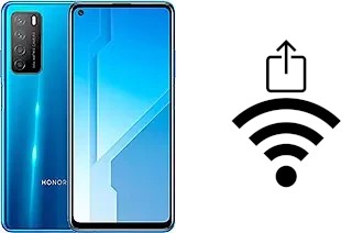 So generieren Sie einen QR-Code mit dem Wifi-Passwort auf einem Honor Play4