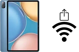 So generieren Sie einen QR-Code mit dem Wifi-Passwort auf einem Honor Tablet V7