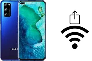 So generieren Sie einen QR-Code mit dem Wifi-Passwort auf einem Honor V30 Pro