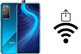 So generieren Sie einen QR-Code mit dem Wifi-Passwort auf einem Honor X10 5G