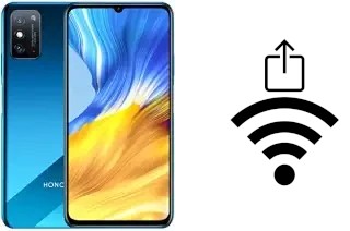 So generieren Sie einen QR-Code mit dem Wifi-Passwort auf einem Honor X10 Max 5G