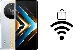 So generieren Sie einen QR-Code mit dem Wifi-Passwort auf einem Honor X50 GT