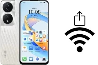 So generieren Sie einen QR-Code mit dem Wifi-Passwort auf einem Honor X7b 5G