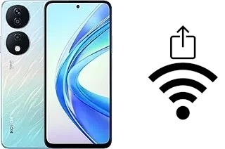 So generieren Sie einen QR-Code mit dem Wifi-Passwort auf einem Honor X7b