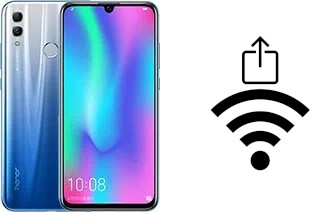 So generieren Sie einen QR-Code mit dem Wifi-Passwort auf einem Honor 10 Lite