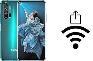 So generieren Sie einen QR-Code mit dem Wifi-Passwort auf einem Honor 20 Pro