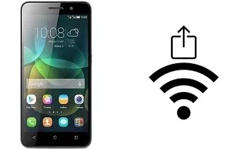 So generieren Sie einen QR-Code mit dem Wifi-Passwort auf einem Honor 4C