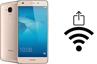 So generieren Sie einen QR-Code mit dem Wifi-Passwort auf einem Honor 5c