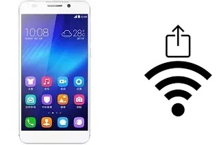 So generieren Sie einen QR-Code mit dem Wifi-Passwort auf einem Honor 6