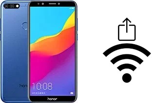 So generieren Sie einen QR-Code mit dem Wifi-Passwort auf einem Honor 7C