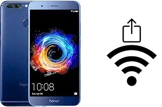 So generieren Sie einen QR-Code mit dem Wifi-Passwort auf einem Honor 8 Pro