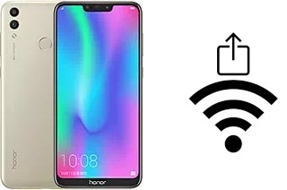 So generieren Sie einen QR-Code mit dem Wifi-Passwort auf einem Honor 8C