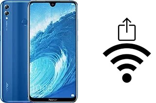 So generieren Sie einen QR-Code mit dem Wifi-Passwort auf einem Honor 8X Max