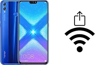 So generieren Sie einen QR-Code mit dem Wifi-Passwort auf einem Honor 8X