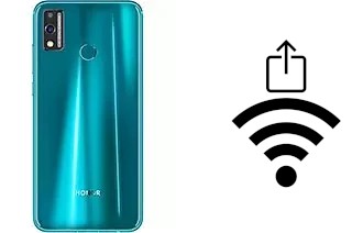 So generieren Sie einen QR-Code mit dem Wifi-Passwort auf einem Honor 9X Lite