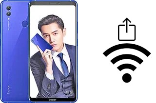 So generieren Sie einen QR-Code mit dem Wifi-Passwort auf einem Honor Note 10